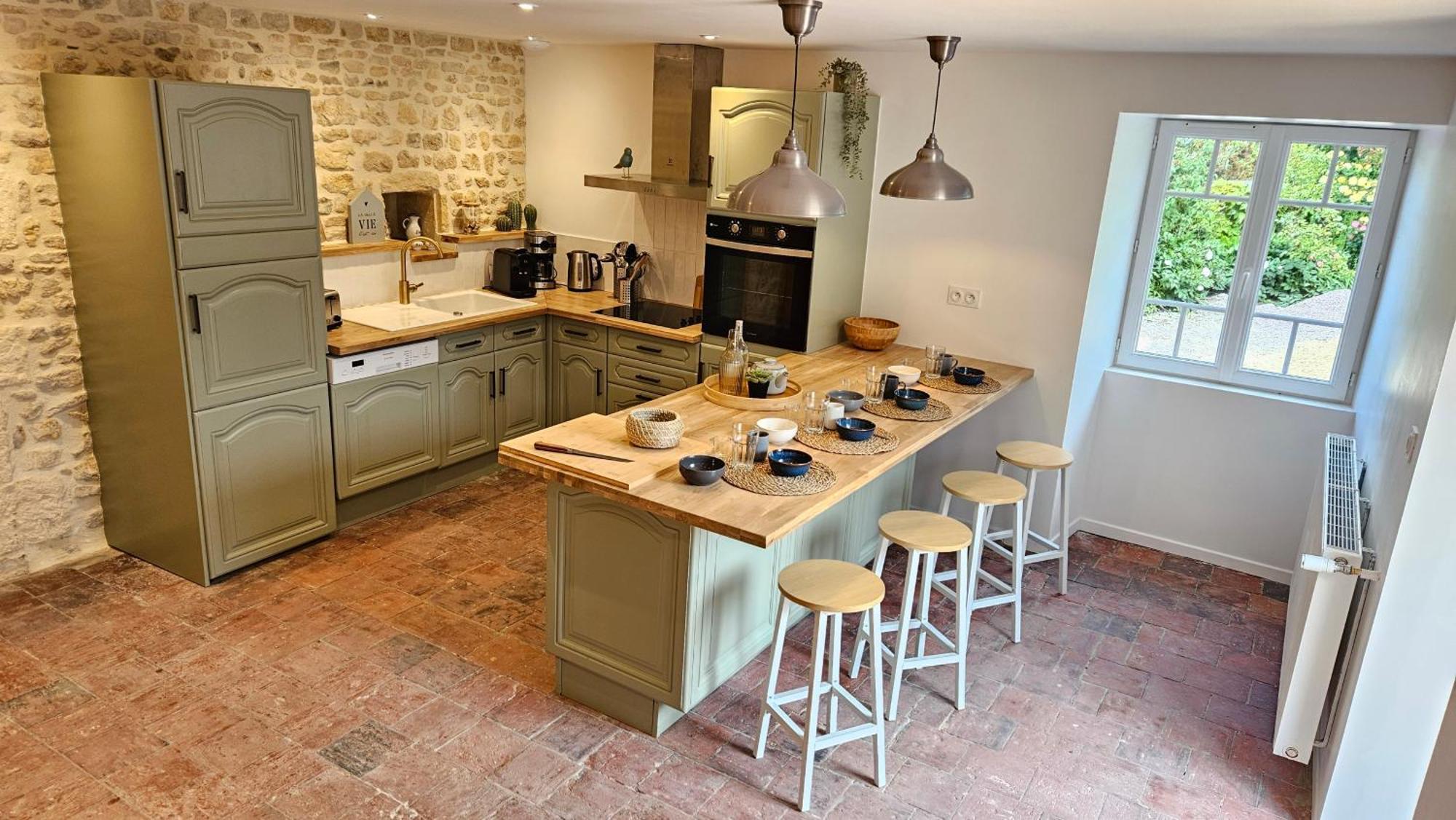 Villa L'Echo Des Vagues à Longues-sur-Mer Extérieur photo