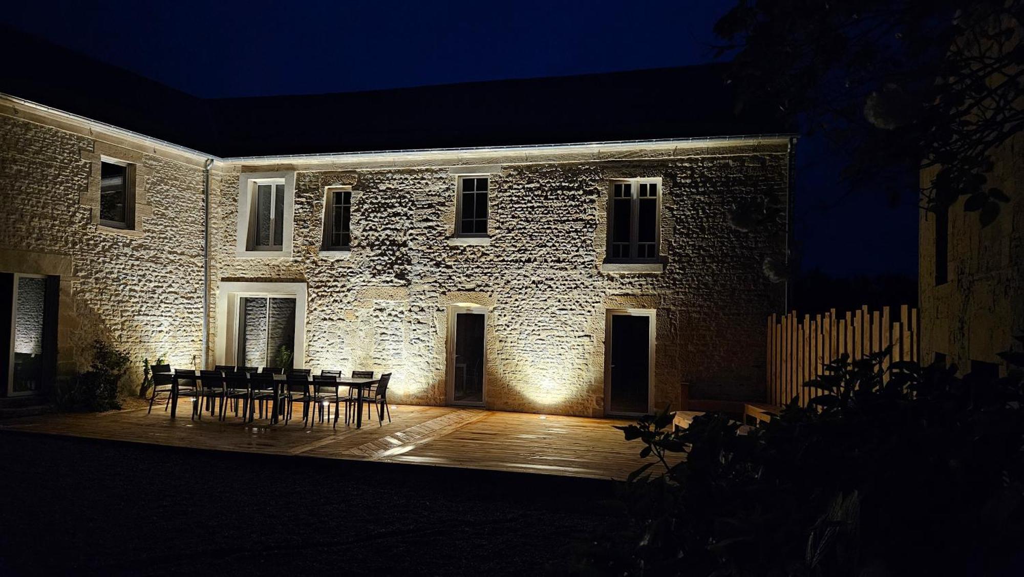 Villa L'Echo Des Vagues à Longues-sur-Mer Extérieur photo