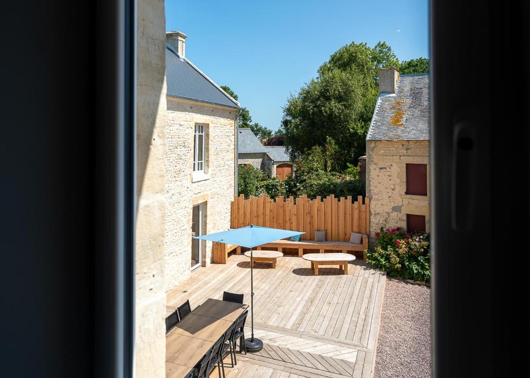 Villa L'Echo Des Vagues à Longues-sur-Mer Extérieur photo