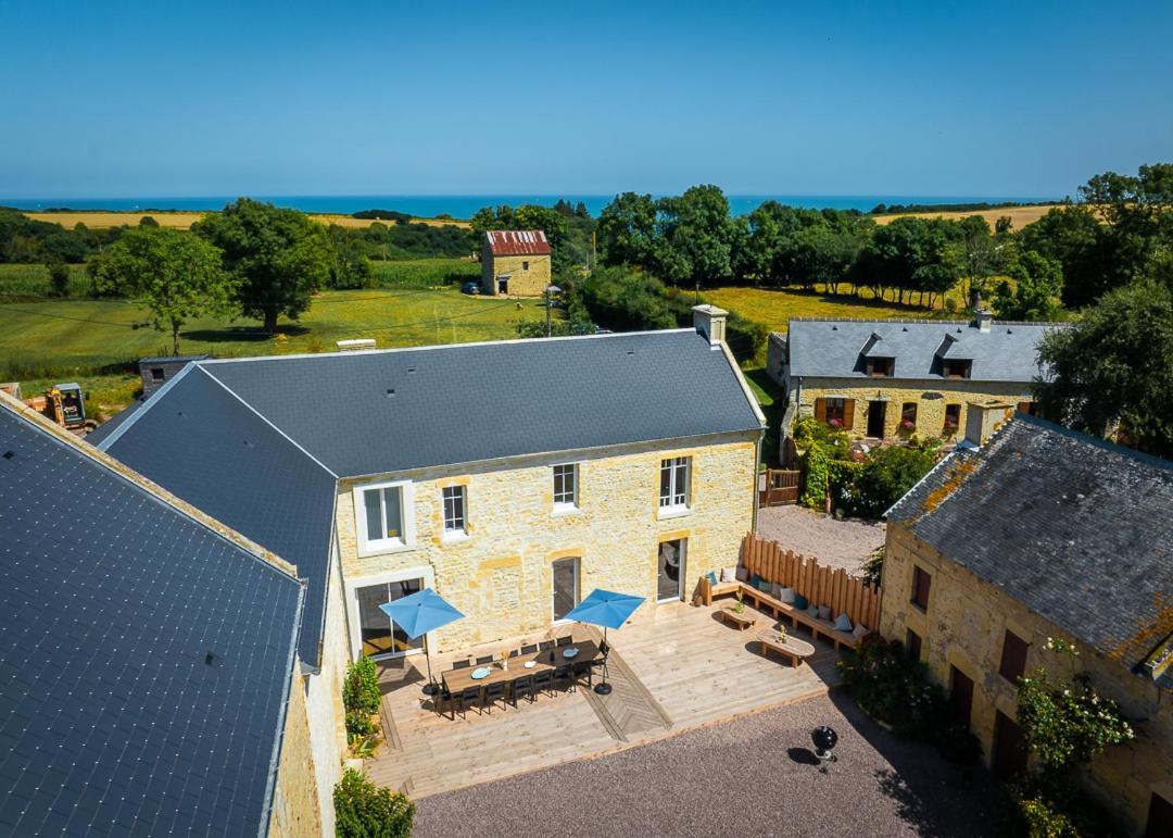 Villa L'Echo Des Vagues à Longues-sur-Mer Extérieur photo