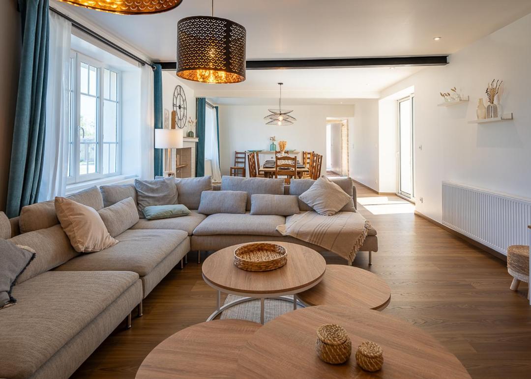 Villa L'Echo Des Vagues à Longues-sur-Mer Extérieur photo