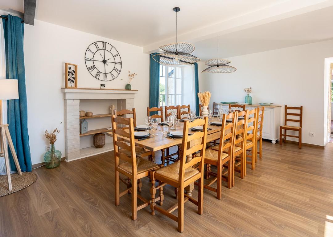 Villa L'Echo Des Vagues à Longues-sur-Mer Extérieur photo
